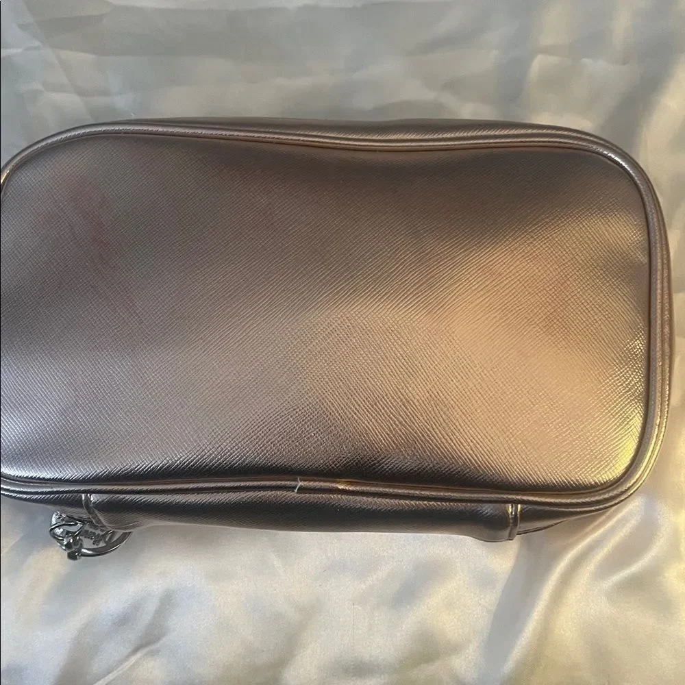 Henri Bendel Travel Jewelry Zip  Case - rose gold